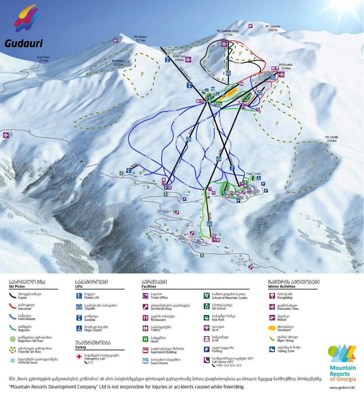 Ski Heaven Gudauri Bagian luar foto